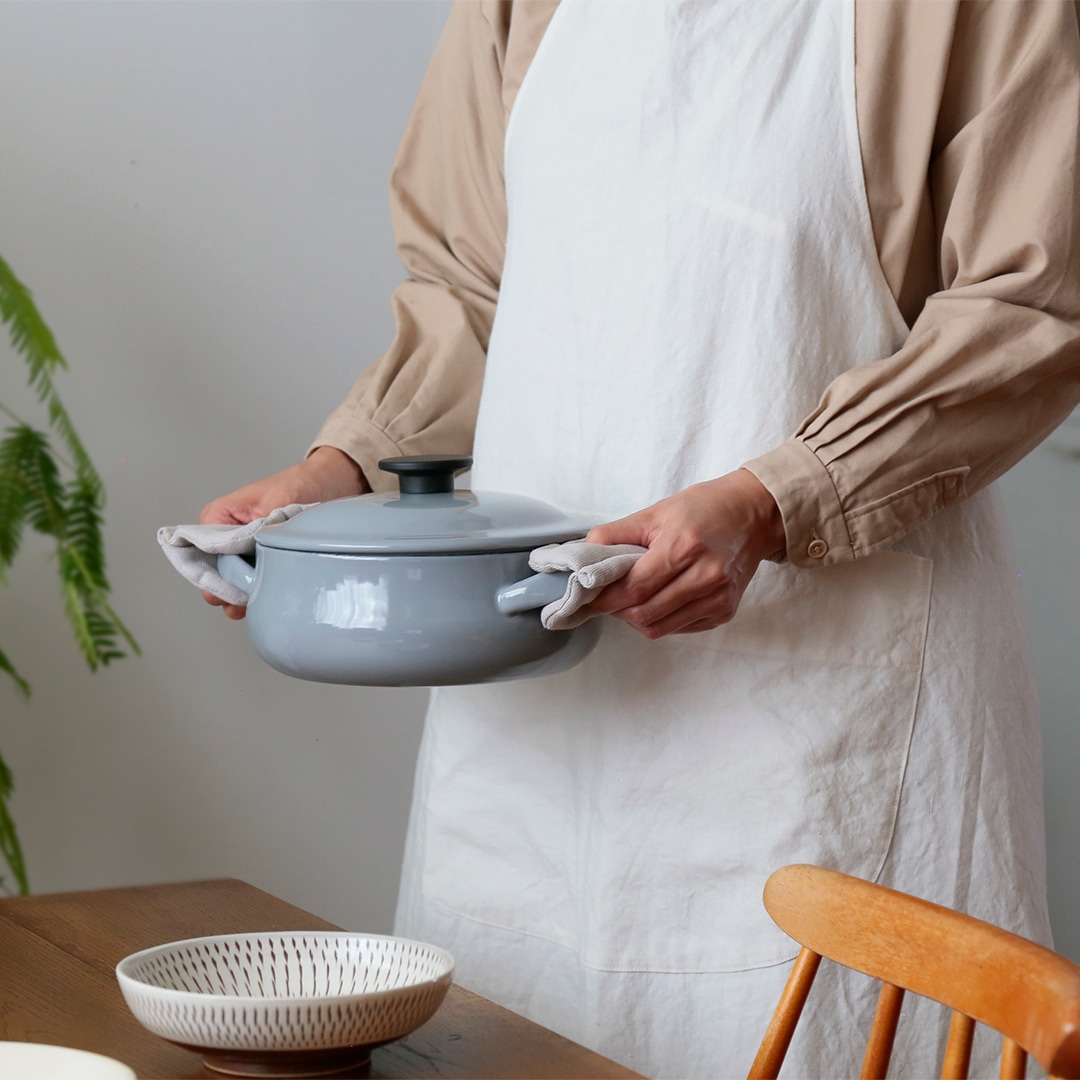 LUKE 浅型キャセロール（野田琺瑯×道具屋 天一） | 鍋 | cotogoto
