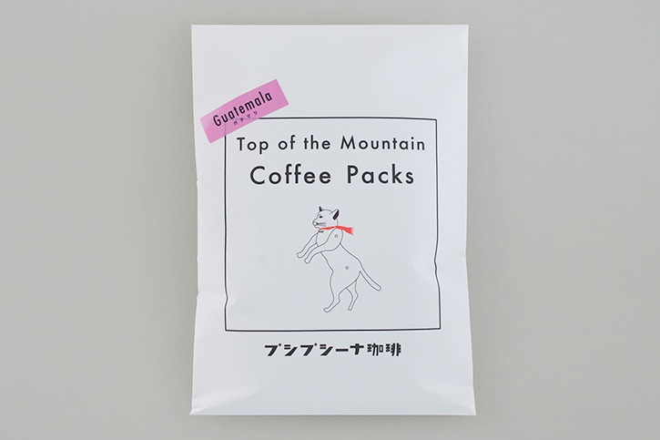 Top of the Mountain Coffee Packs　ガテマラ  （プシプシーナ珈琲）