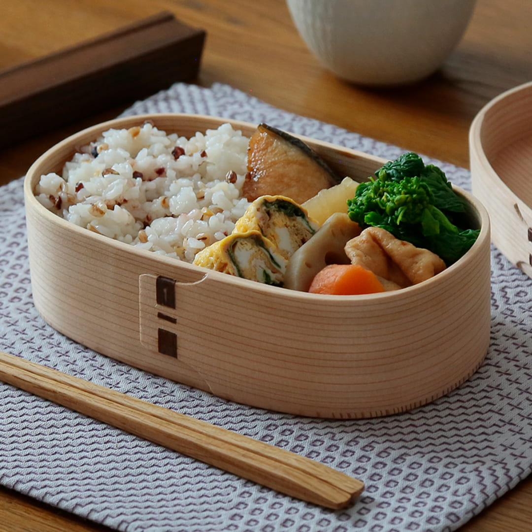 小判弁当箱 中（柴田慶信商店）