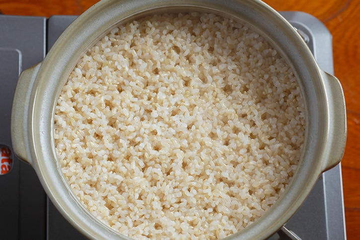 家事の基本「土鍋で玄米を炊く」