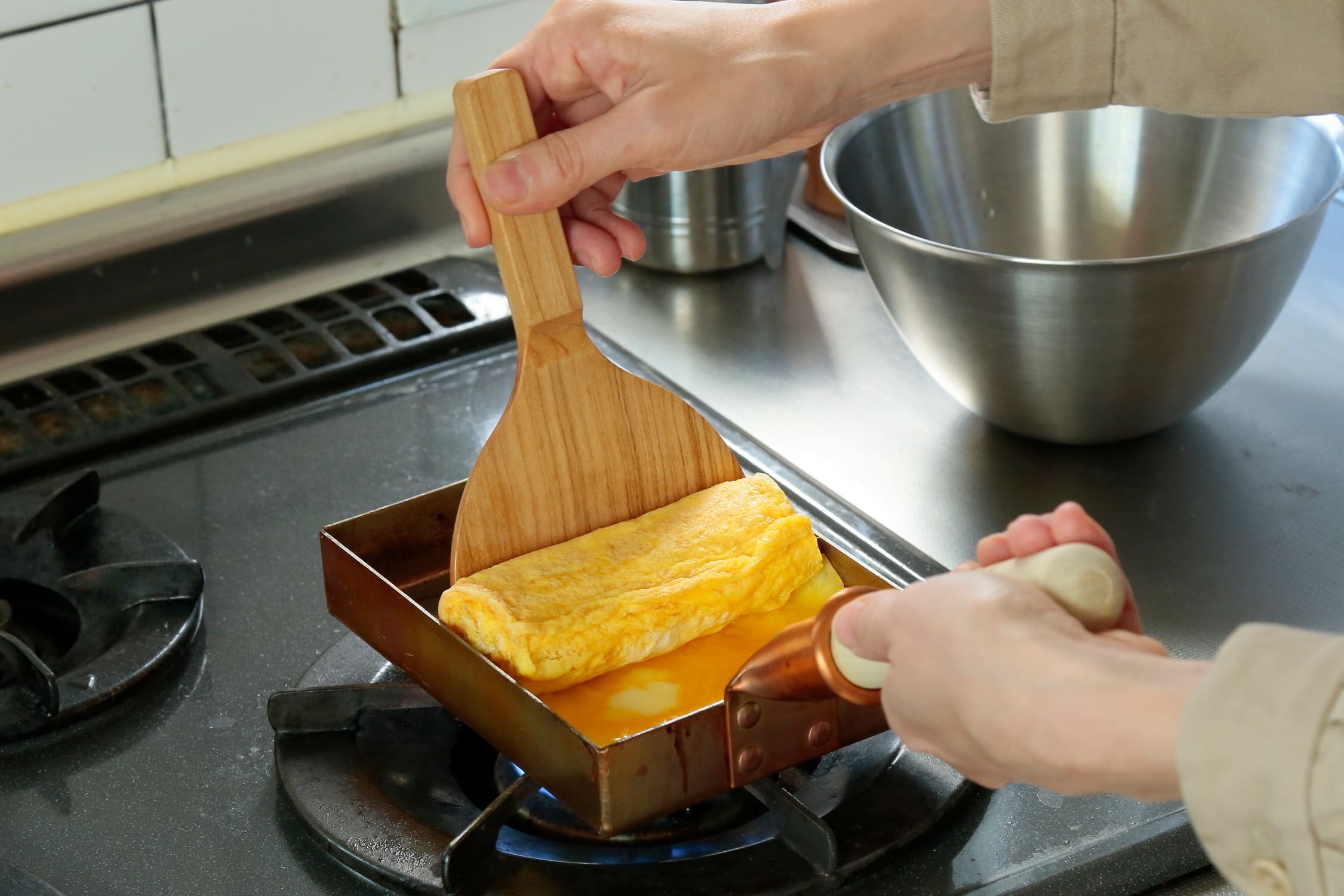 玉子焼きヘラ （高橋工芸×cotogoto）
