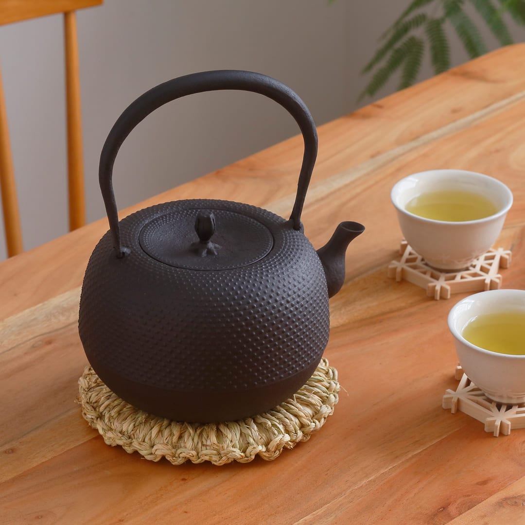 鉄瓶　柚子 （釜定）