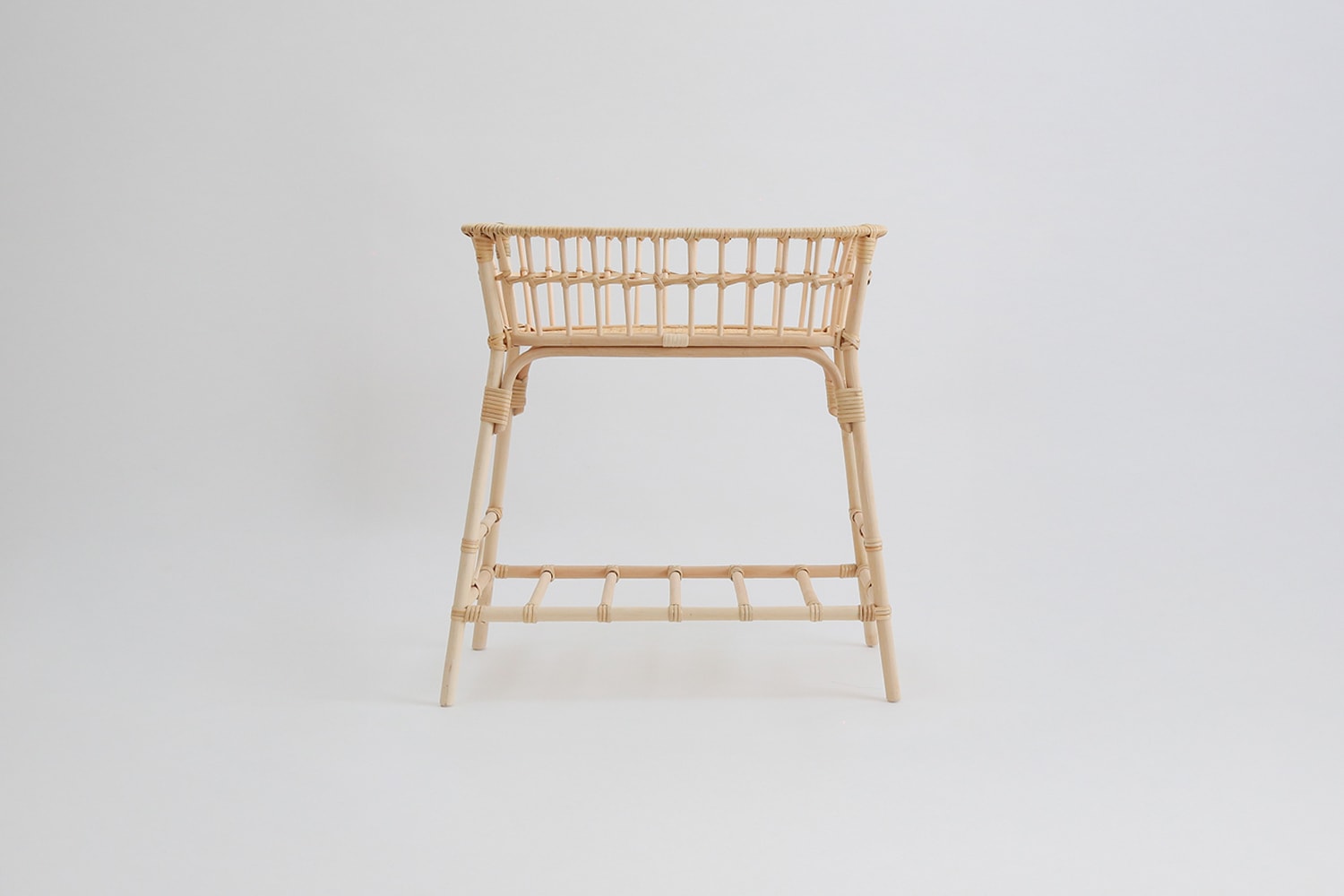 【受注生産】hairu high-low／籐かご （ツルヤ商店）