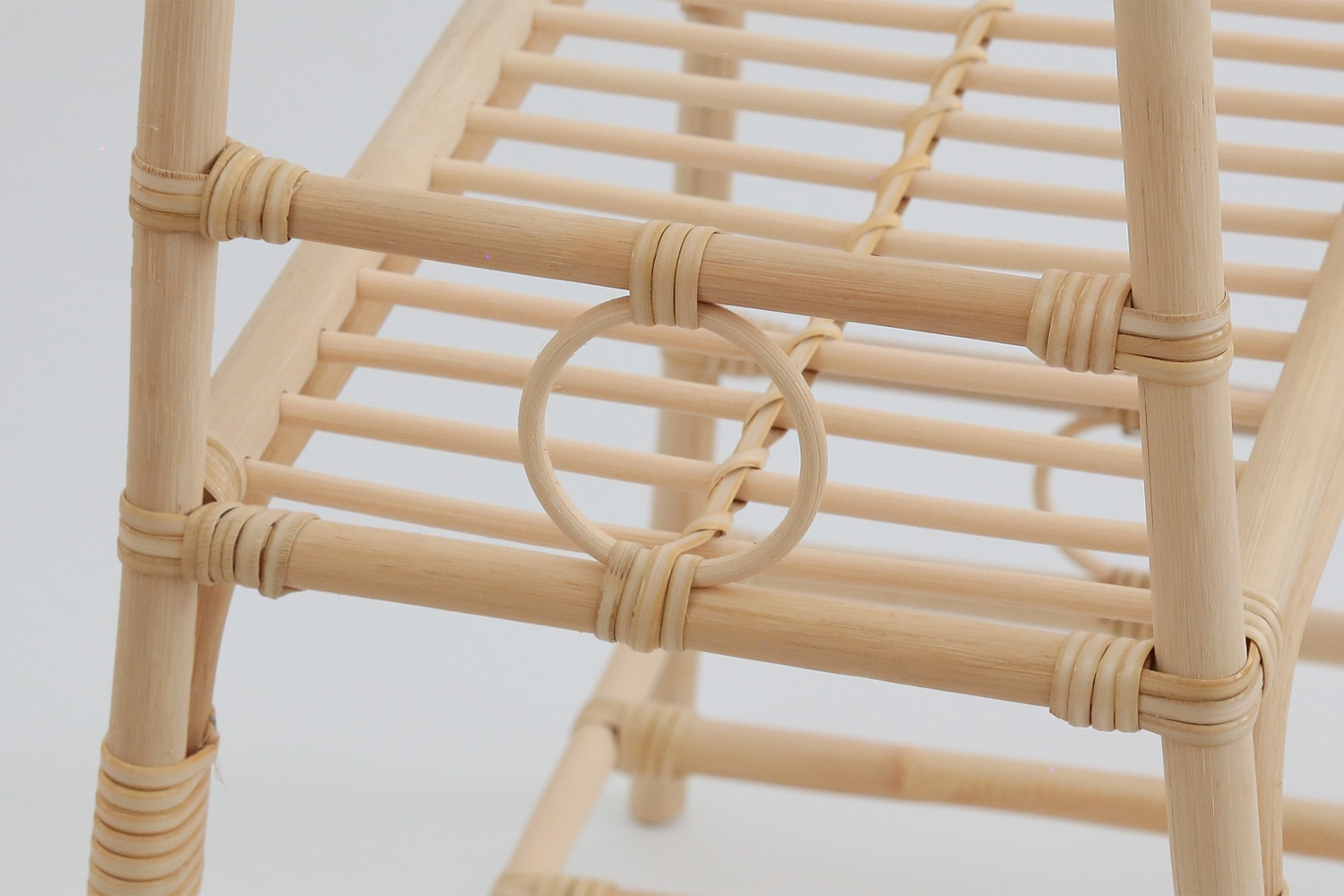 【受注生産】hairu high-low／籐かご （ツルヤ商店）