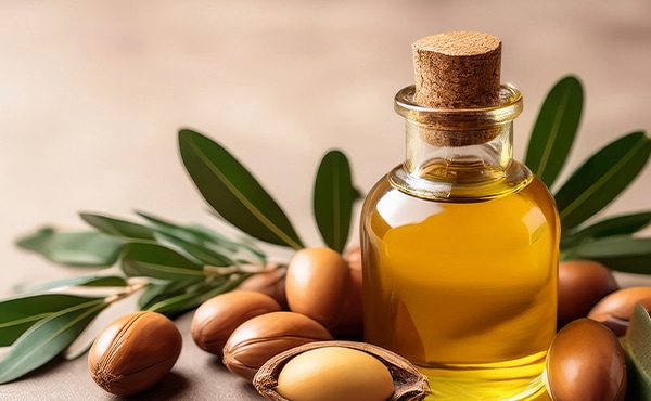 天然繊維のコットン100%×アルガンオイル