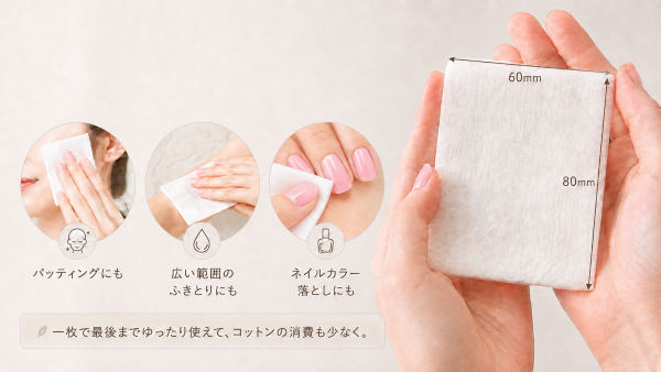 大判60×80mmだから、一枚で何役もこなせる