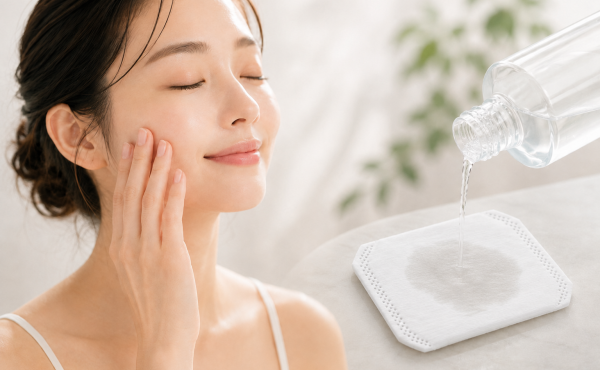 お気に入りの化粧水を、あますことなく肌の奥へ