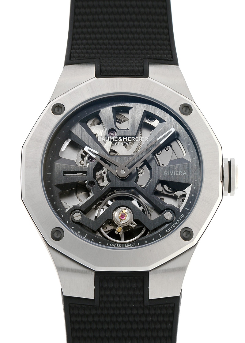 ���r�G�� BAUME&MERCIER M0A10721 SS �X�P���g�������� �������� ���o�[