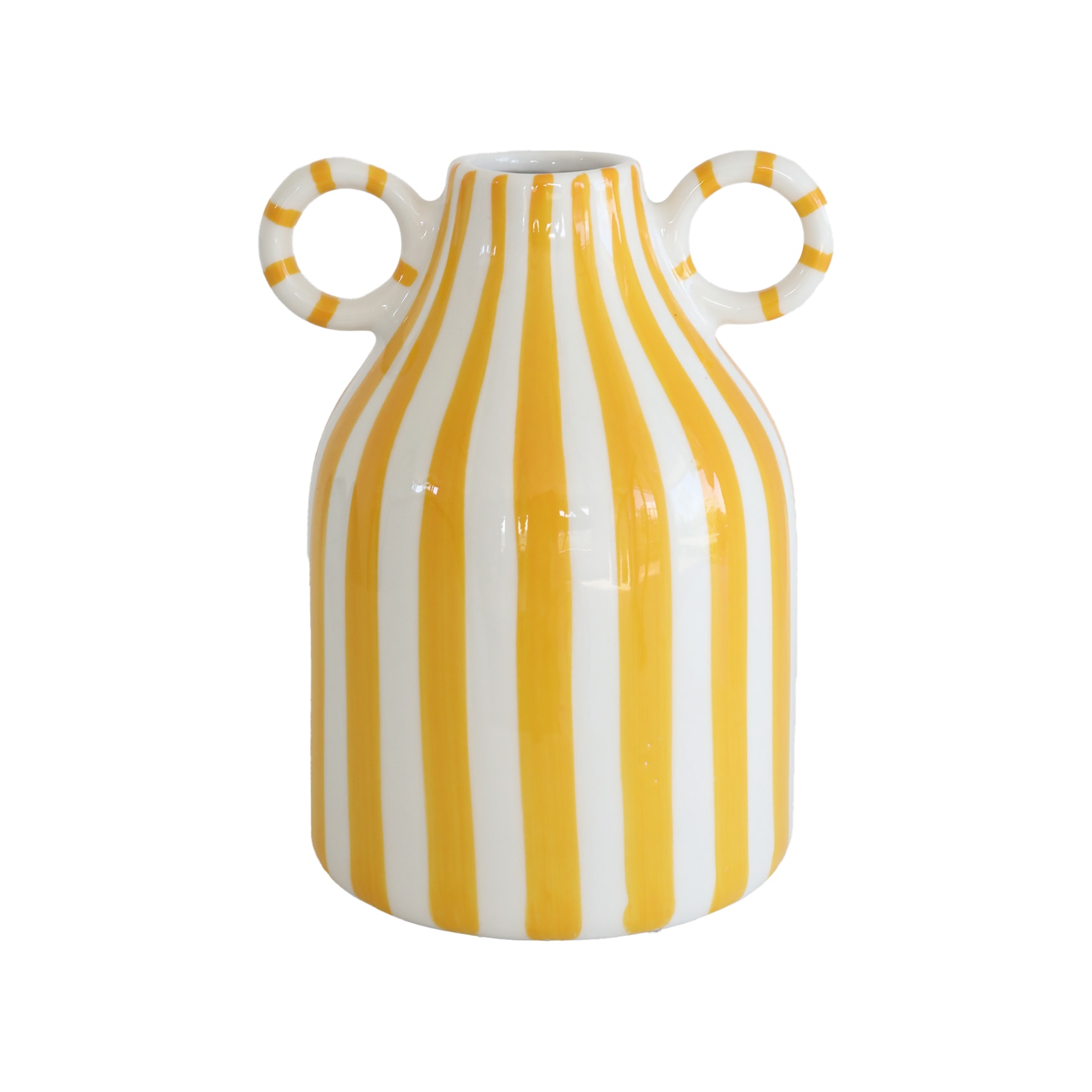 ストライプハンドルベース yellow