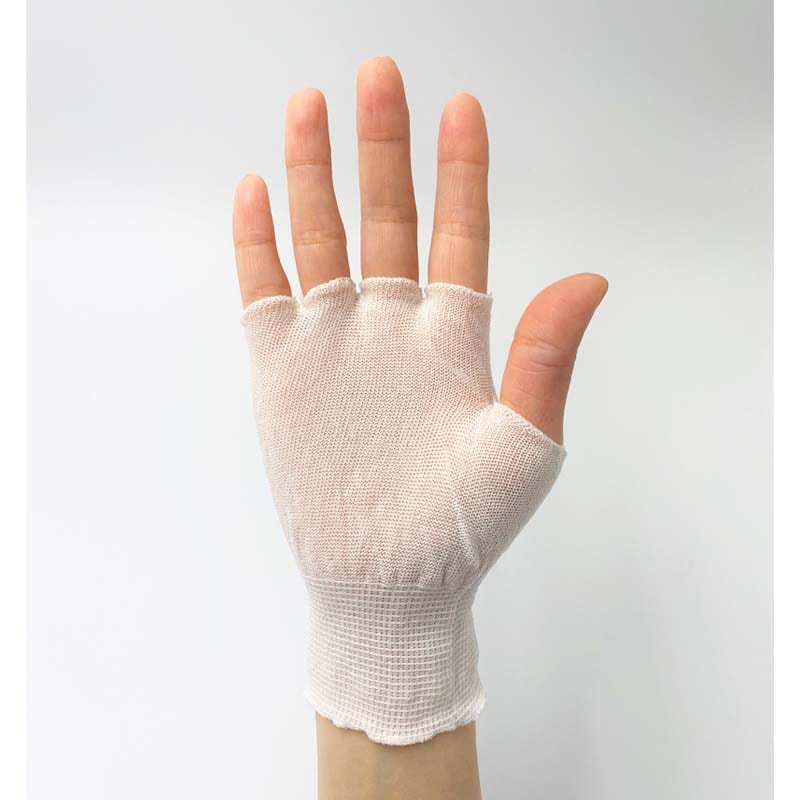 NHG-15W インナー手袋（薄手） 指無 フリーサイズ