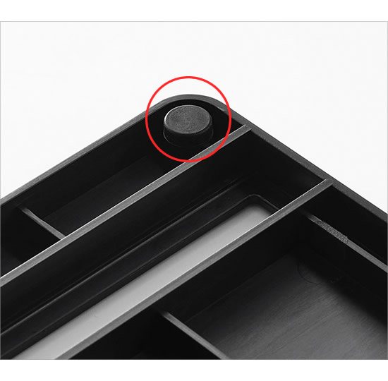 ポイント10倍】 tower タワー 冷凍庫中仕切り調節収納スタンド W27 2個