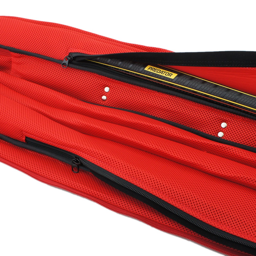 スリーセカンズ ソフトケース ネイビー/レッド 2B4S キャロム