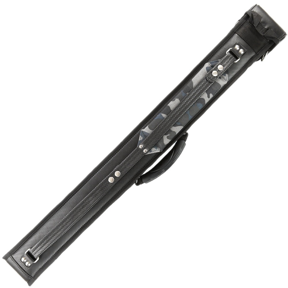 斬/QK-S キューケース ハード QZ-23 CAMO グレー (バット2本シャフト3