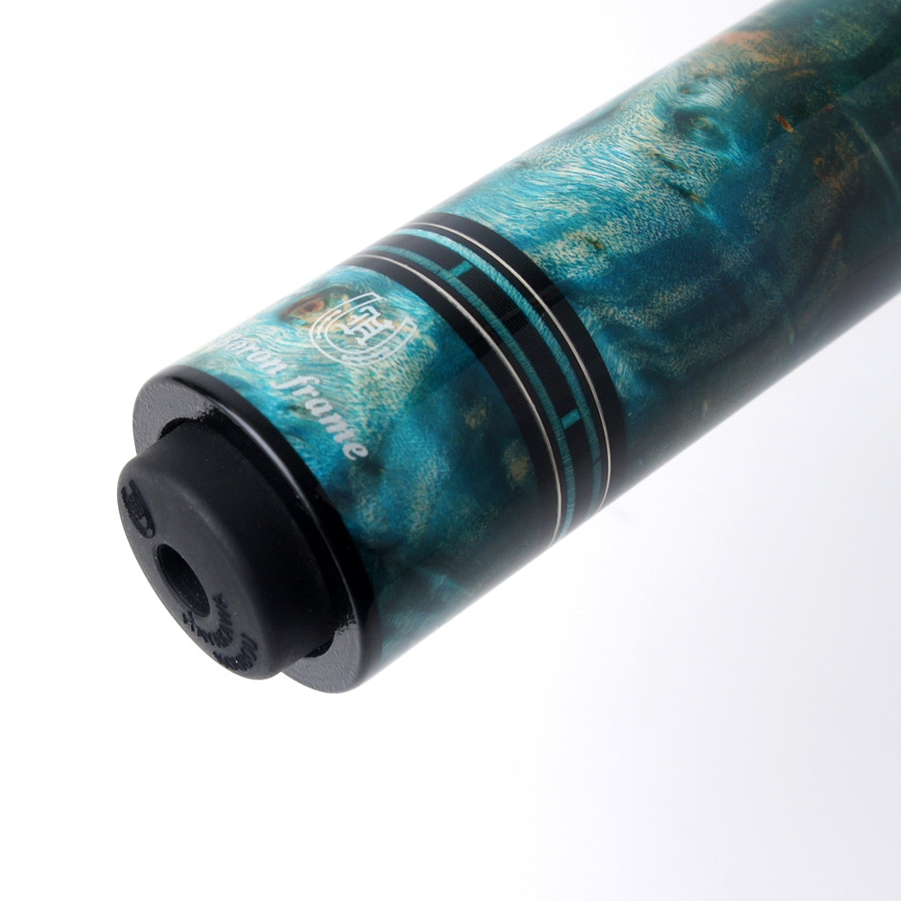 カスタムキュー　早川工房 早川工房 カスタム キュー 黒柿ストレート グリップ:神代ケヤキ