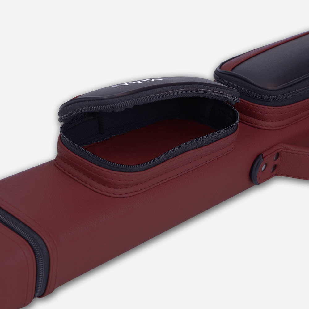 □MIRAI｜MRI46-Bg バーガンディ(4B/6S) ビリヤード キューケース 新品