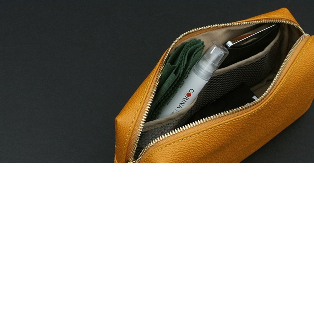 Gorina ゴリーナ 本革ケース TARGA タルガ 2x4 オレンジ｜ビリヤード