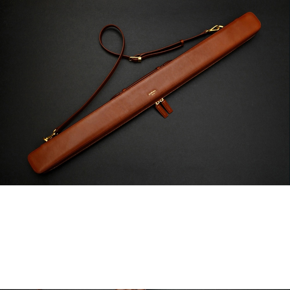 Gorina ゴリーナ 本革ケース TARGA タルガ 1x2 ブラウン｜ビリヤード