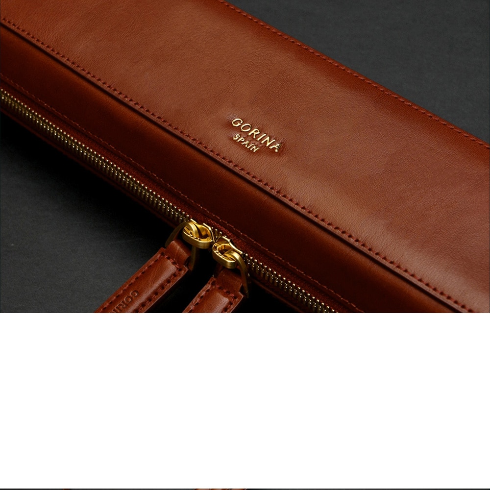 Gorina ゴリーナ 本革ケース TARGA タルガ 1x2 ブラウン｜ビリヤード