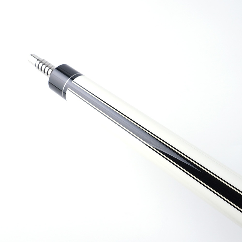 Mirai キュー ターボ Turbo ホワイト （F1シャフト装備)｜ビリヤード