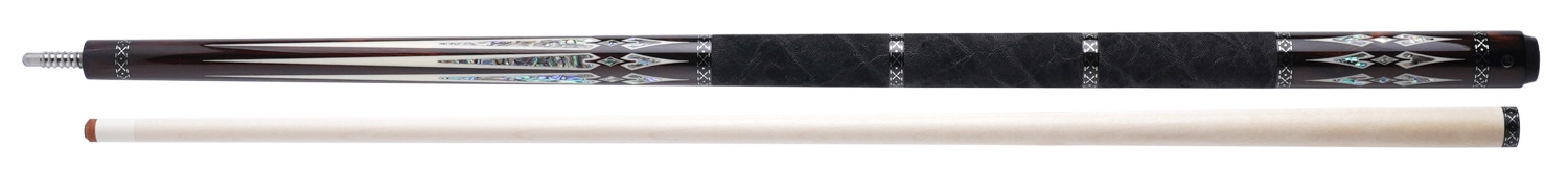 ビリヤードキュー 装飾的な模様付き　福/FUKUキュー 福 fuku キュー FG三段式 チューリップウッドモデル｜ビリヤード 通販