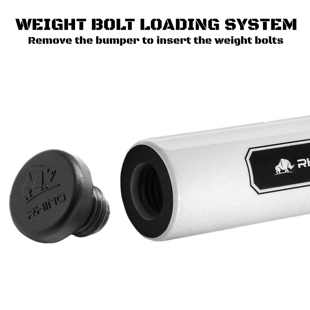 【新品】Rhino GL プールキュー　- ホワイトパール Rhino ライノ キュー G-L ホワイト パール｜ビリヤード 通販 キュー