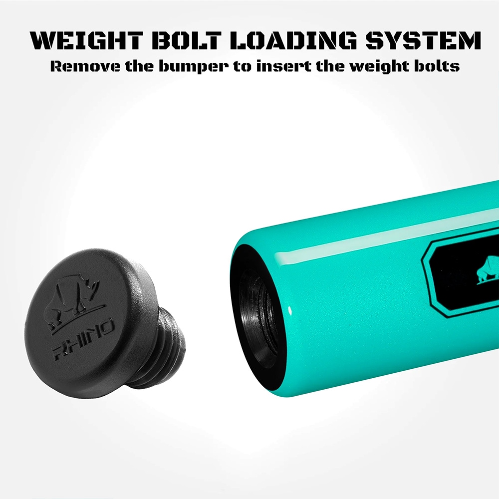 Rhino ライノ キュー LUMINAX TROPICAL TURQUOISE｜ビリヤード 通販