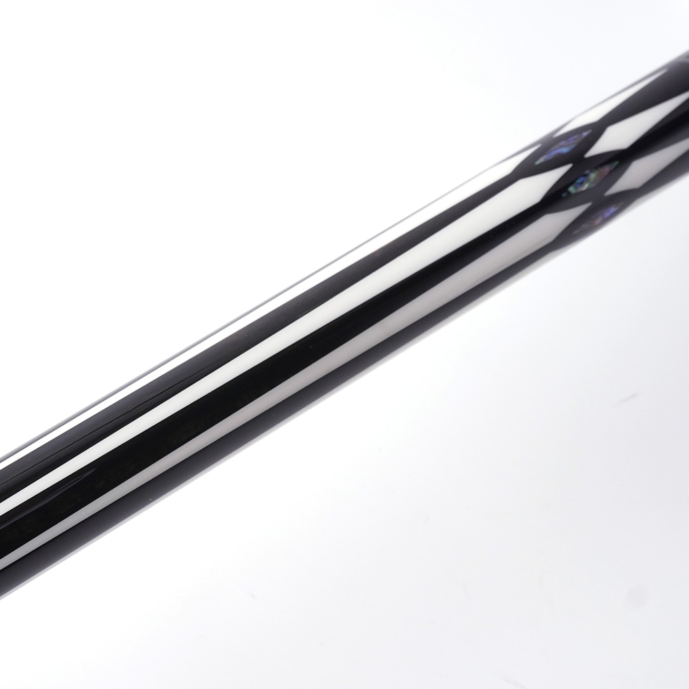 Naolly ナオリー キュー E-BW01 【黒白インレイ】｜ビリヤード 通販