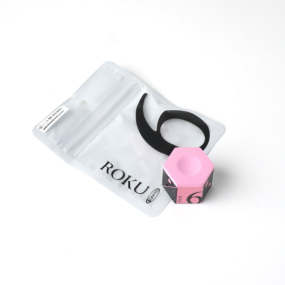 メール便可】カムイ チョーク ROKU ロク ピンク Sakura｜ビリヤード