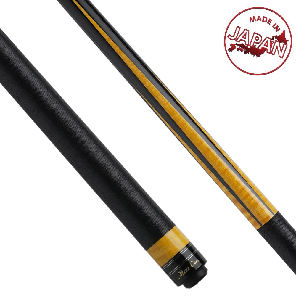 Mezz Cues ビリヤードキュー キャップ付き Mezz キュー CP-26CMY（黄）｜ビリヤード 通販 キューショップジャパン