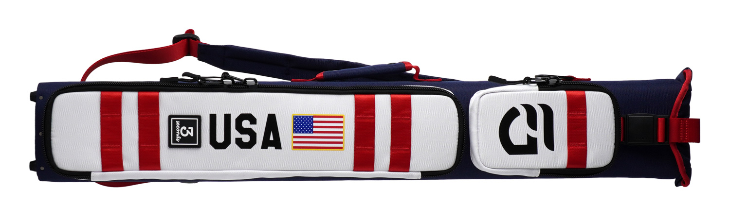 ハードケース3×5 USA EDITION - NAVY x WHITE｜ビリヤード 通販 キュー