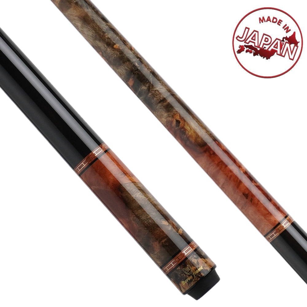 早川工房 No.427 アンボイナバール ウッドグリップ Wリング BORON内蔵