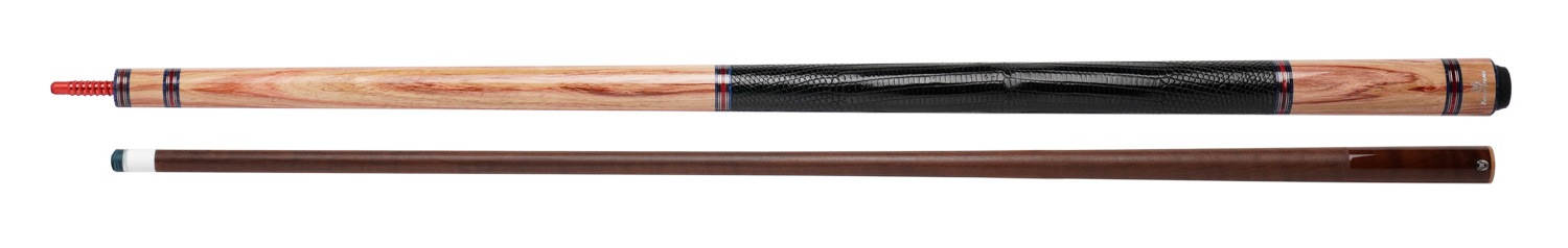 早川工房 429 チューリップウッド リザード革巻 Wリング BORON内蔵