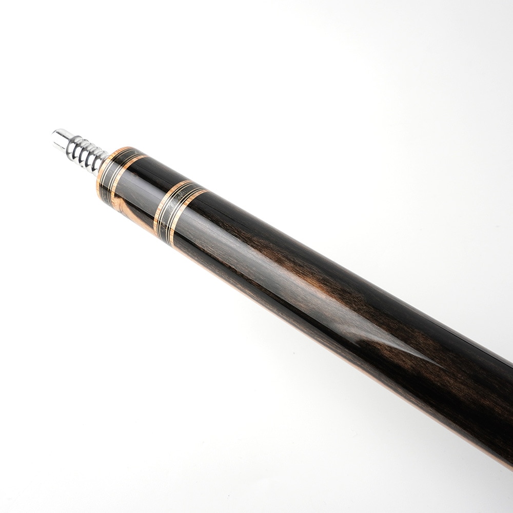 早川工房 JH63 ブラック＆ホワイトエボニー 水牛革巻 Wリング BORON