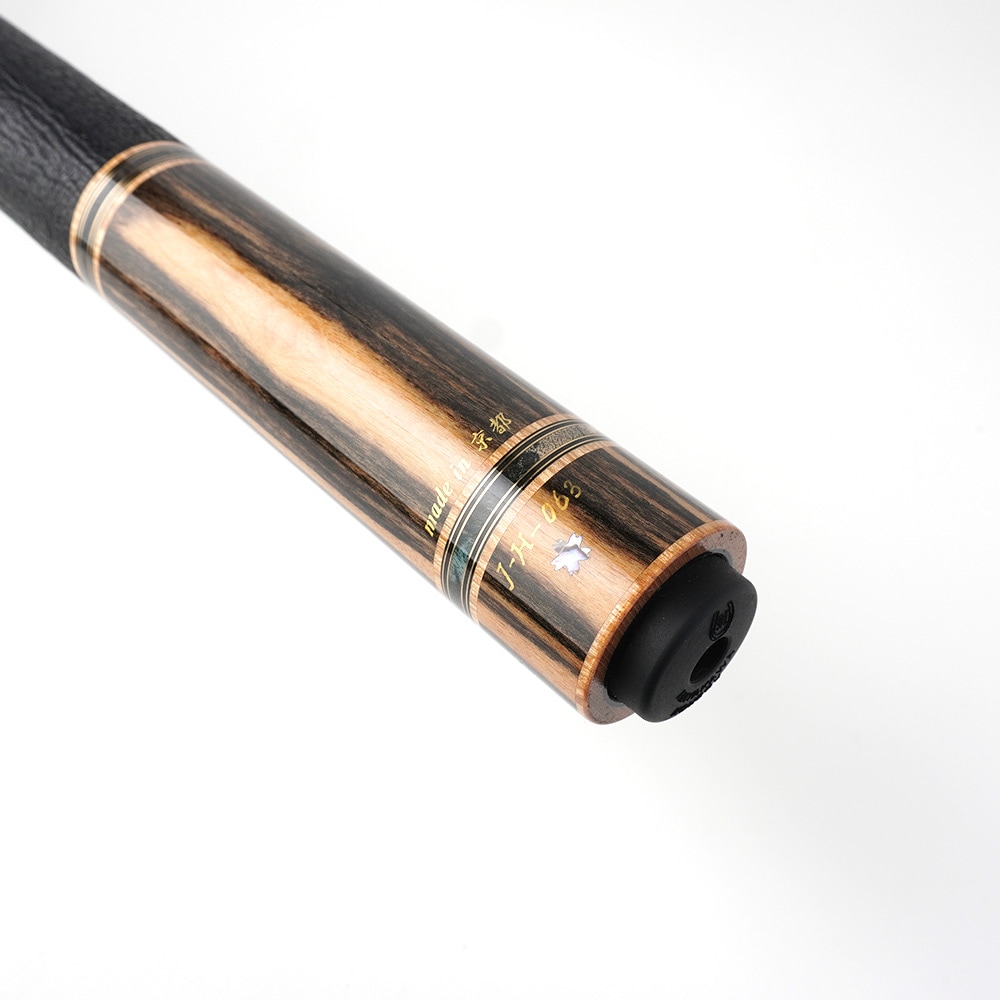 早川工房 JH63 ブラック＆ホワイトエボニー 水牛革巻 Wリング BORON