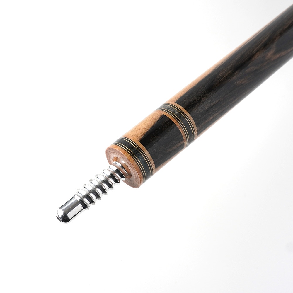 早川工房 JH64 ブラック＆ホワイトエボニー 水牛革巻 Wリング BORON