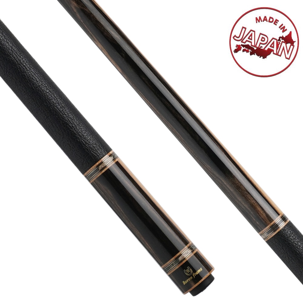 早川工房 JH64 ブラック＆ホワイトエボニー 水牛革巻 Wリング BORON