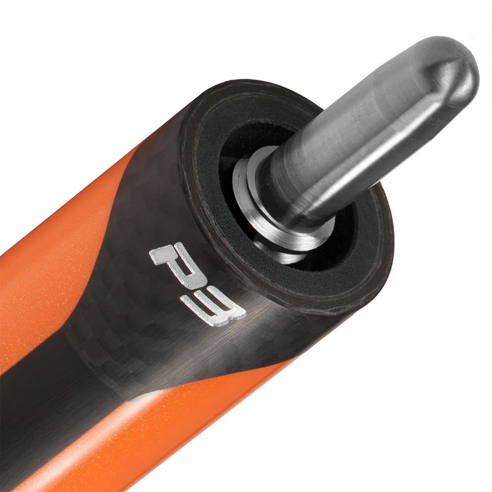 P3 FLARE LL レザールークス オレンジ ユニロック バット単体