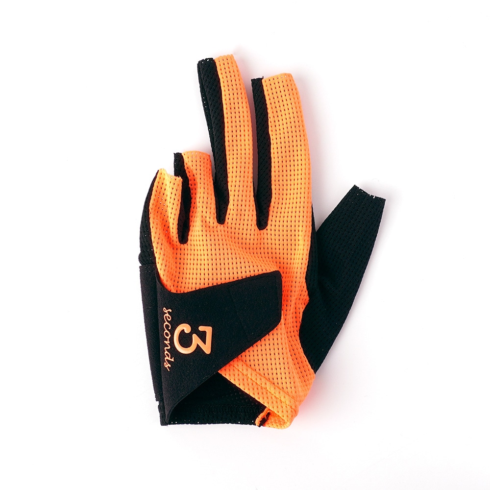 メール便可】 スリーセカンズ グローブ 5FG3 ネオンオレンジ 各種