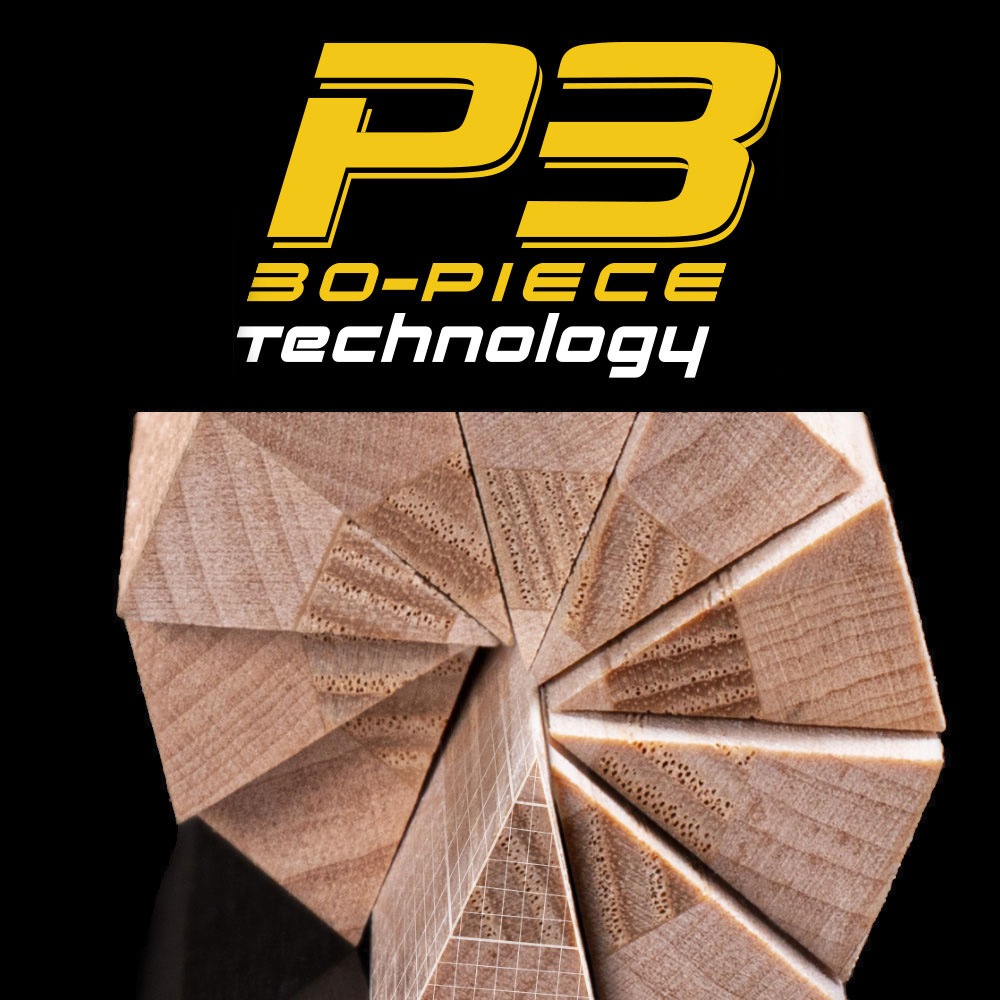 P3 USPBS Red LL レッド レザー ユニロック バット単体(シャフトセット可)