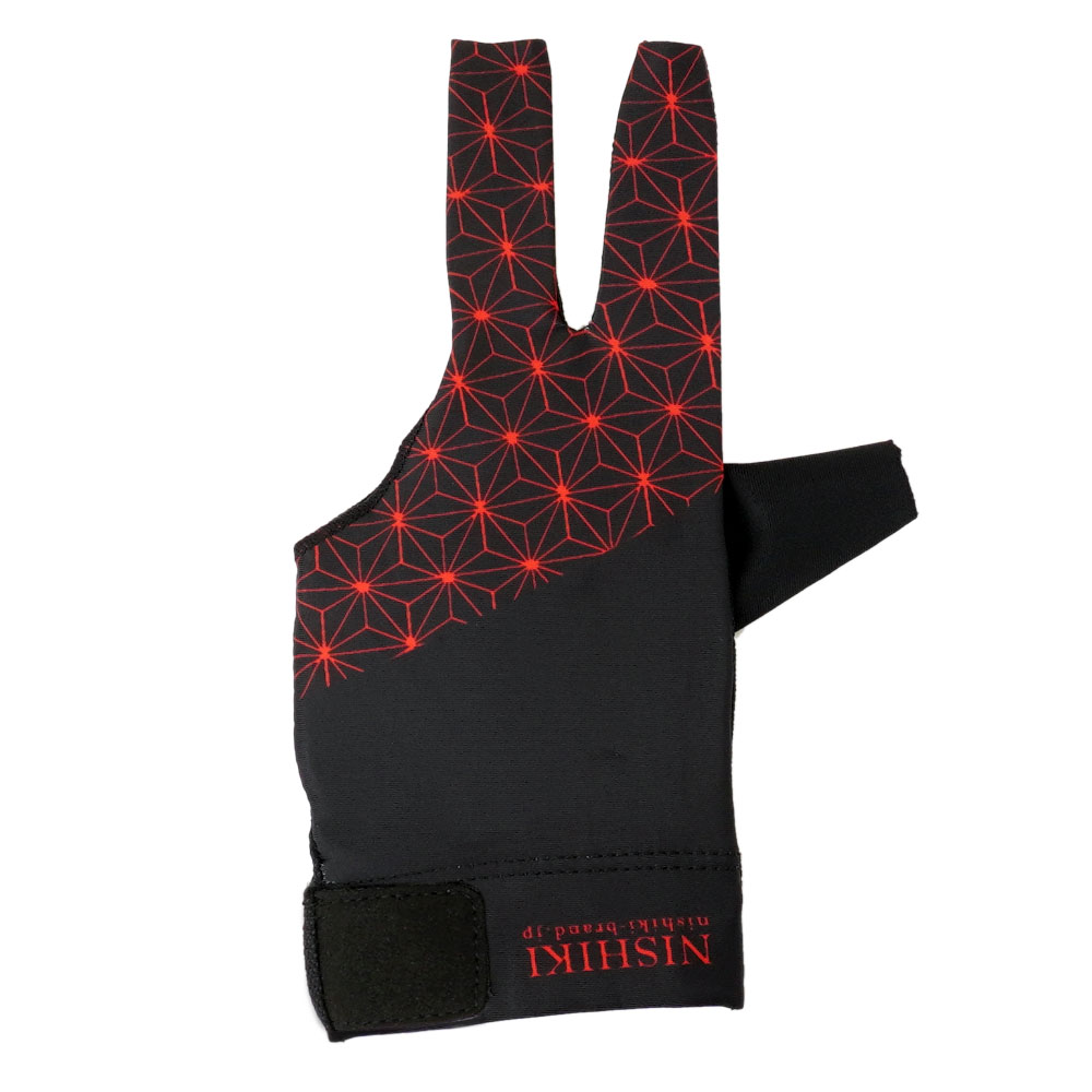 メール便可】NISHIKI ニシキ グローブ レッド 各種｜ビリヤード 通販