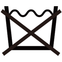 洗濯不可マーク