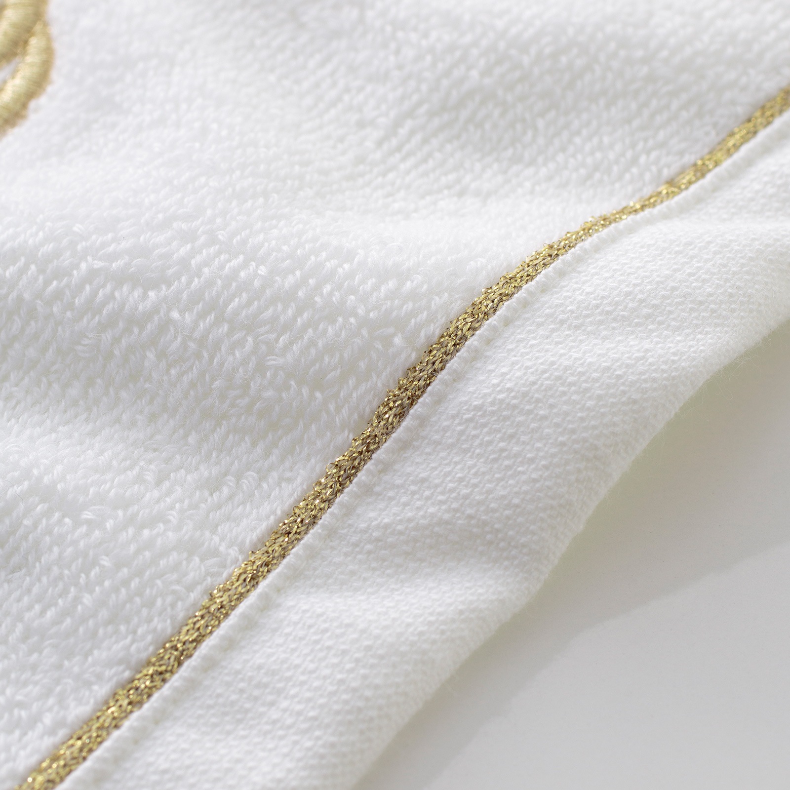 ゴールドのフチ画像