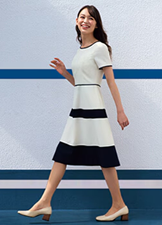 事務服 ワンピース オフィスユニフォーム ショールーム制服
