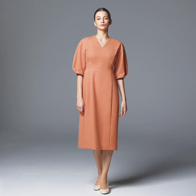 エステティシャン制服ワンピース