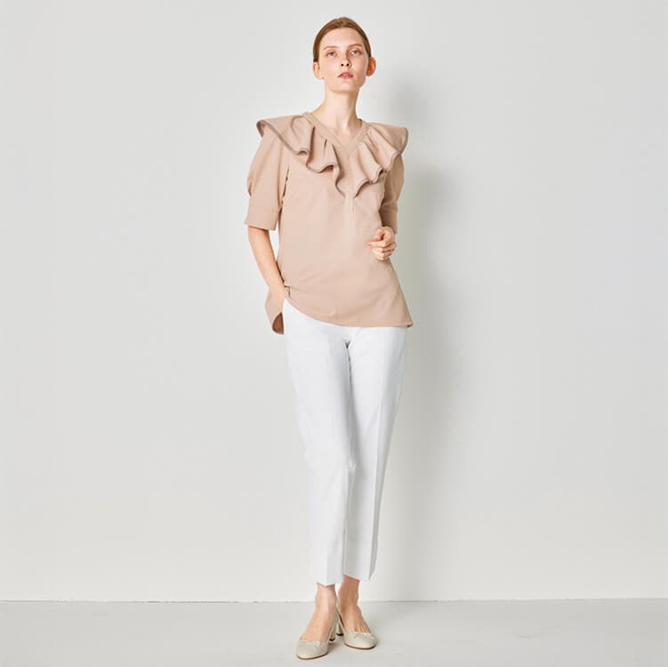 エステ制服白衣パンツ