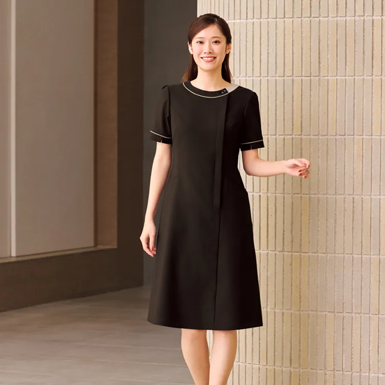 エステ制服 ワンピース フォーク セラピストユニフォーム まとめ買い割引