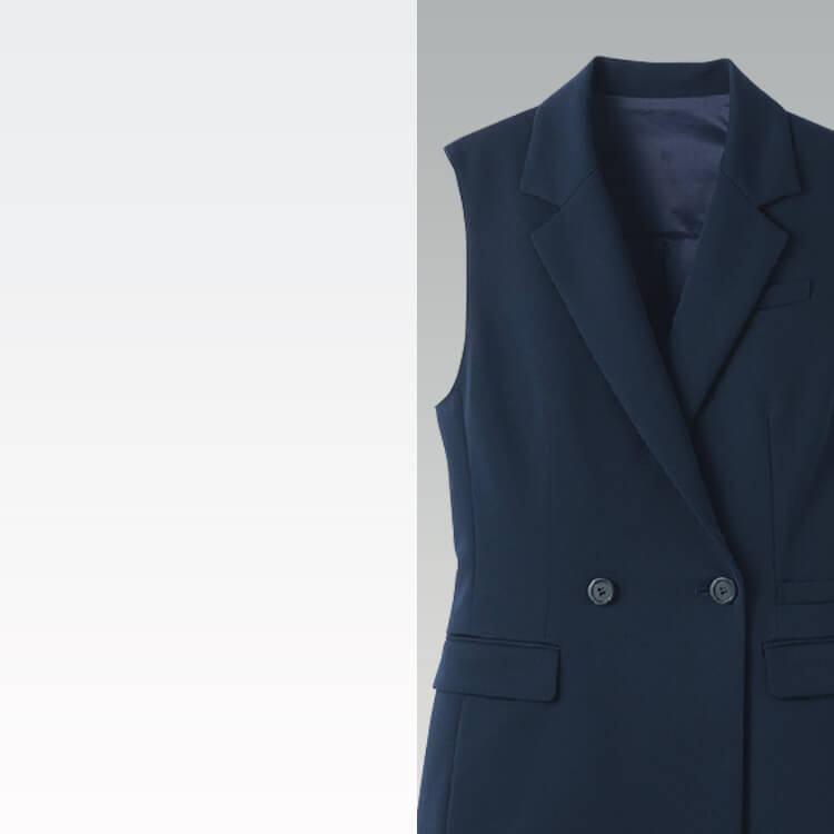 エステ 制服 ベスト レディース サロン 接客 おしゃれ 人気