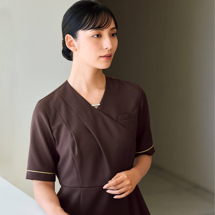 エステサロンユニフォーム ワンピース