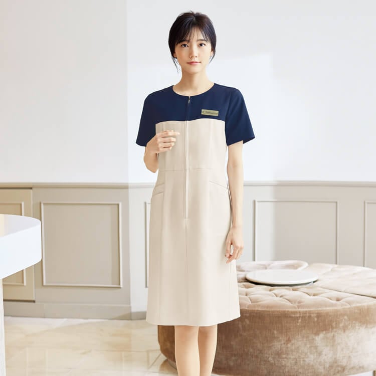 エステユニフォーム ワンピース