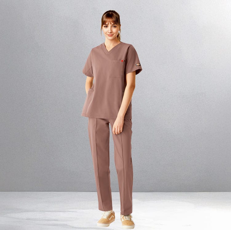 ディッキーズ スクラブ パンツ 5036SC｜Dickies（フォーク）。ストレートシルエットで足長効果のある最新モデル。看護師や歯科スタッフのチームユニフォームに最適な動きやすい医療用パンツ